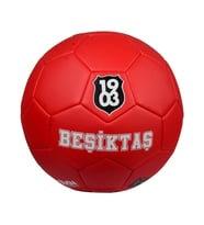 Beşiktaş Futbol Topu Beşiktaş Premium No:5 Kırmızı Futbol Topu