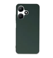İnfinix Hot 30i Kılıf First Silikon - Koyu Yeşil