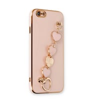 iPhone 6 Kılıf Esila Silikon - Pudra