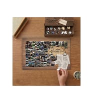 Atatürk Anı Panosu - Kolaj Tasarımı 240 parça Ahşap Puzzle Ahşap Kutuda MP06956