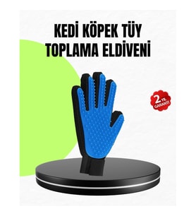 Mey İthalat® Evcil Hayvan Bakım Eldiveni – Masaj ve Tüy Toplama Özellikli Silikon Eldiven