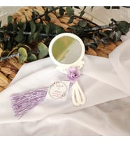Plastik Ayna Yuvarlak Figürlü 20 Adet Nikah Hediyesi-