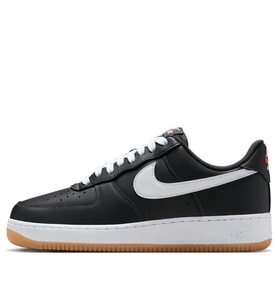 Nike Air Force 1 07 LV8 AF1 Leather Unisex Sneaker Hakiki Deri Günlük Spor Ayakkabı Siyah