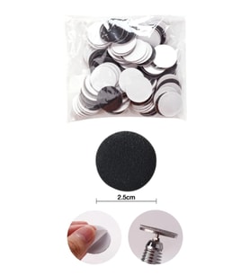 50 Adet Pedikür Ponza Disk, Zımpara, 25 mm, Temizlik ve Bakım İçin