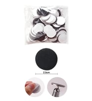 50 Adet Pedikür Ponza Disk, Zımpara, 25 mm, Temizlik ve Bakım İçin