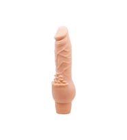 Güçlü Titreşimli 19,5 cm Realistik Vibratör Gerçekci Penis Dildo