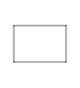 60x85 cm Duvara Monte Laminat Yazı Tahtası, şık ve dayanıklı tasarım