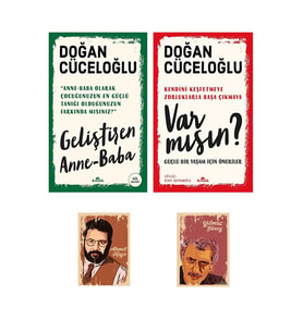 Doğan Cüceloğlu -var Mısın-geliştiren Anne Baba-kronik Kitap- Ahmet kaya defteri (2 NOT DEFTERLİ)