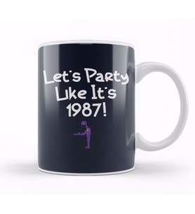 Party Like 1987 Bite Fnaf Kupa Bardak Porselen