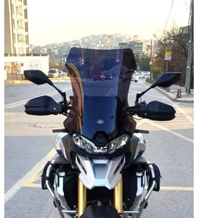 MOTOCAM Voge DS 900 X Ön Cam 2025-2026 Model 53cm Siyah Renkli 4mm