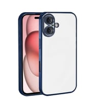 Apple İphone 17 Razer Lensli Silikon - Lacivert