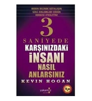 Yakamoz Yayınları 3 Saniyede Karşınızdaki Insanı Nasıl Anlarsınız? - Kevin Hogan