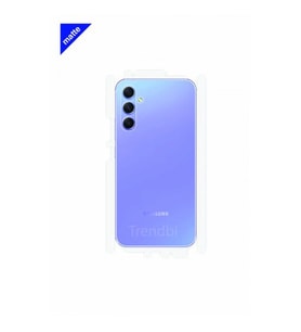 Samsung Galaxy A34 Mat Arka ve Yan Kaplama Koruyucu Film