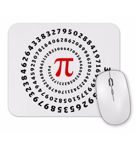 Pi Sayısı Matematik  Özel Tasarım Mouse Pad