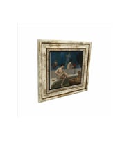 Hamam Baskılı Taş Tablo 25X25