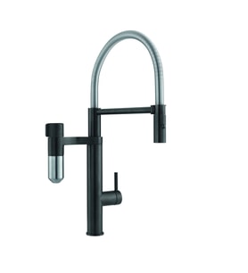 FRANKE FİLTRELİ Vital 2in1 Krom/Mat Siyah Armatür