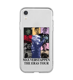 Iphone XR Uyumlu Max Verstappen Tasarımlı Şeffaf Telefon Kılıfı