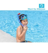 Bestway Çocuk Şnorkel Set 4 Yaş Üzeri (Mavi)