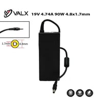 Valx LA-19047 19Volt 4.74A 90W 4.8x1.7mm Notebook Adaptör