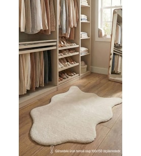 Youdayhomecollection Poly Peluş Post Şeklinde Halı Model Oturma Odası Halısı