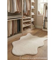 Youdayhomecollection Poly Peluş Post Şeklinde Halı Model Oturma Odası Halısı