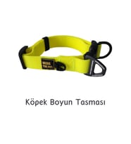 Köpek Boyun Tasmasi Waterproof Collar Sari S Beden