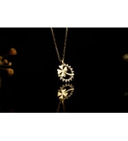 Şans Çemberi Kolye (Gold)
