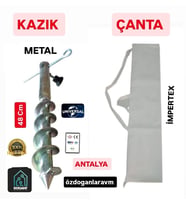 Plaj Kamp Deniz Şemsiyesi Kazıgı / Çantası