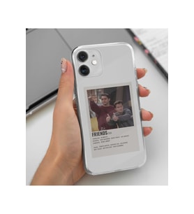 Xiaomi Mi 11 Lite Uyumlu Friends Minimalist Poster Tasarımlı Şeffaf Kılıf
