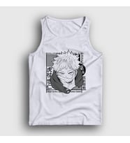 Presmono Unisex Beyaz Yuji Itadori Anime Jujutsu Kaisen Atlet 316473tt