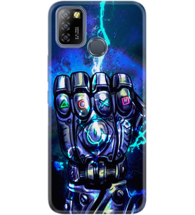 Infinix Smart 5 Kılıf Silikon Desen Thunder Play 1760