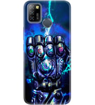 Infinix Smart 5 Kılıf Silikon Desen Thunder Play 1760