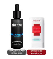 the fair. Hiyalüronik Asit Nemlendirici ve Stick Güneş Kremi Set