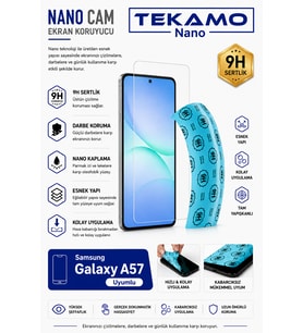Samsung Galaxy A57 / A37 Uyumlu Nano Cam Ekran Koruyucu