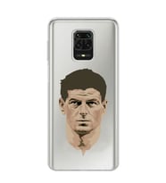 Redmi Note 9 Pro / 9s Uyumlu Steven Gerrard Tasarımlı Şeffaf Telefon Kılıfı