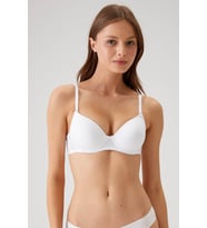 Pierre Cardin 6005 Adria Balenli Destekli / Push Up Dolgulu Micro Sütyen Askı Hediyeli
