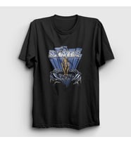 Presmono Unisex Siyah Miss Scorpions T-Shirt 109673tt