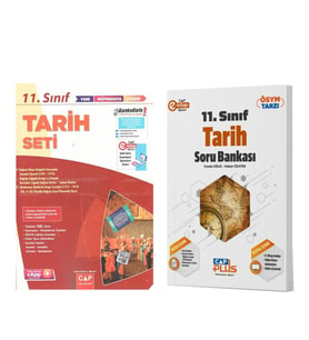 Çap Yayınları 11. Sınıf Tarih Anadolu Seti ve Soru Bankası Seti 2 Kitap
