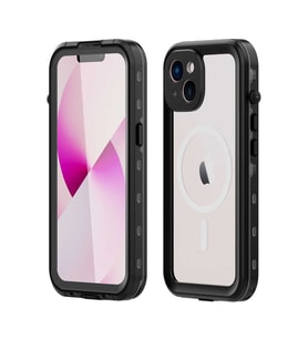 Apple iPhone 14 Plus Uyumlu Kılıf 1-1 Su Geçirmez Kılıf (Siyah)