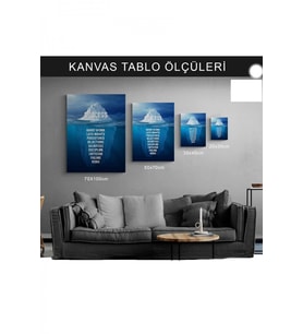 GELENEKSEL ASTRONOT Ev Duvar Salon Güzellik Salonu Ofis Dükkan Dekarasyon Kanvas Tablo (Çok Renkli)