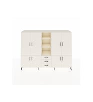 Hyperion Dolap 11 Raflı 3 Çekmeceli 8 Kapaklı 220x44x163 Aytaşı-Aytaşı