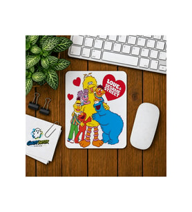 Susam Sokağı Baskılı Oyuncu Mousepad 0291