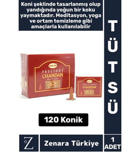 Rahatlama Arınma Dinginlik Meditasyon Yoga Chakra Pozitif Enerji Hoş Kokulu KONİK TÜTSÜ 120 Adet