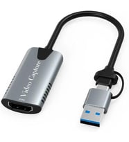 Diperla Type-c To Usb 2 in 1 Video Capture Yakalama Kartı 4k 1080p Uçlu Hdmi To Type-c Pc Bilgisayar