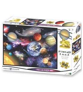 Solar Sistem Puzzle 100 Parça