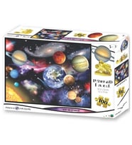 Solar Sistem Puzzle 100 Parça