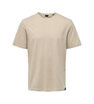 ONLY & SONS ONSMYRON LIFE REG SS DITSY TEE CS 22029480 (Gümüş)