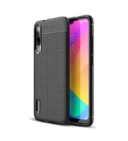 Xiaomi Mi 9 Kılıf Pu-Deri Leather Pu Serisi Esnek Soft Ultra Protection (Siyah)