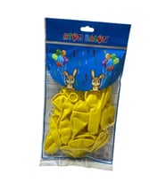 Atom Balon 25 Adet Sarı  k Balon Seti 2614 (Çok Renkli)