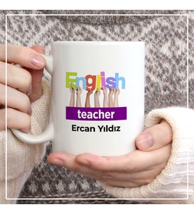 İNGİLİZCE ÖĞRETMENİ KUPA BARDAK